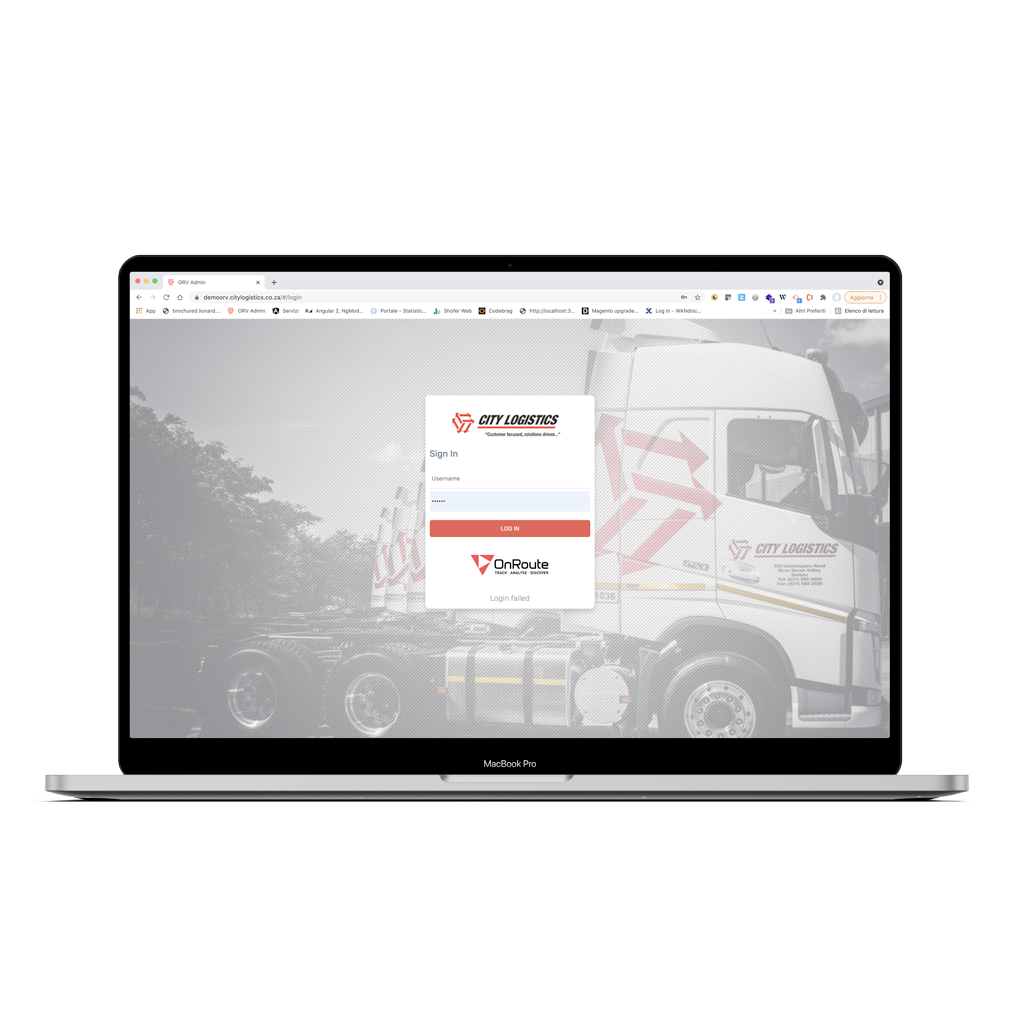 ORV OnRoute Visibility: management of deliveries and fleet in the logistics field.